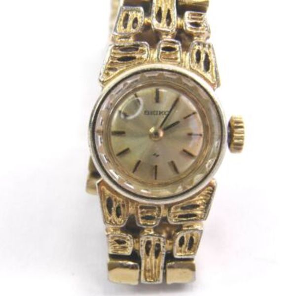 ルコ♡ Vintage ladies Seiko 11-0540 gold plated mechanical manual wind
