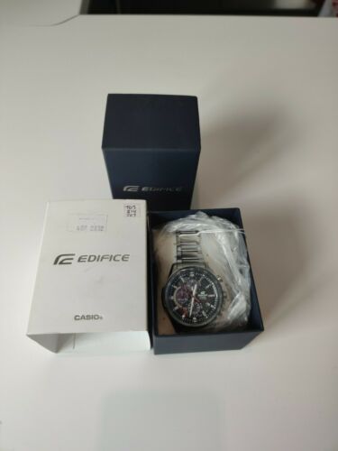 casio edifice sapphire solar retrograde watch