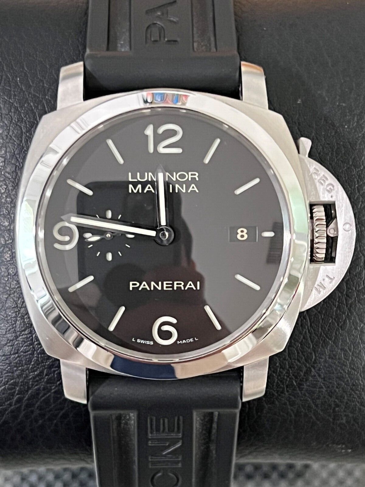 FS b Panerai Luminor Marina PAM 312 00312. 3 days. Stainless