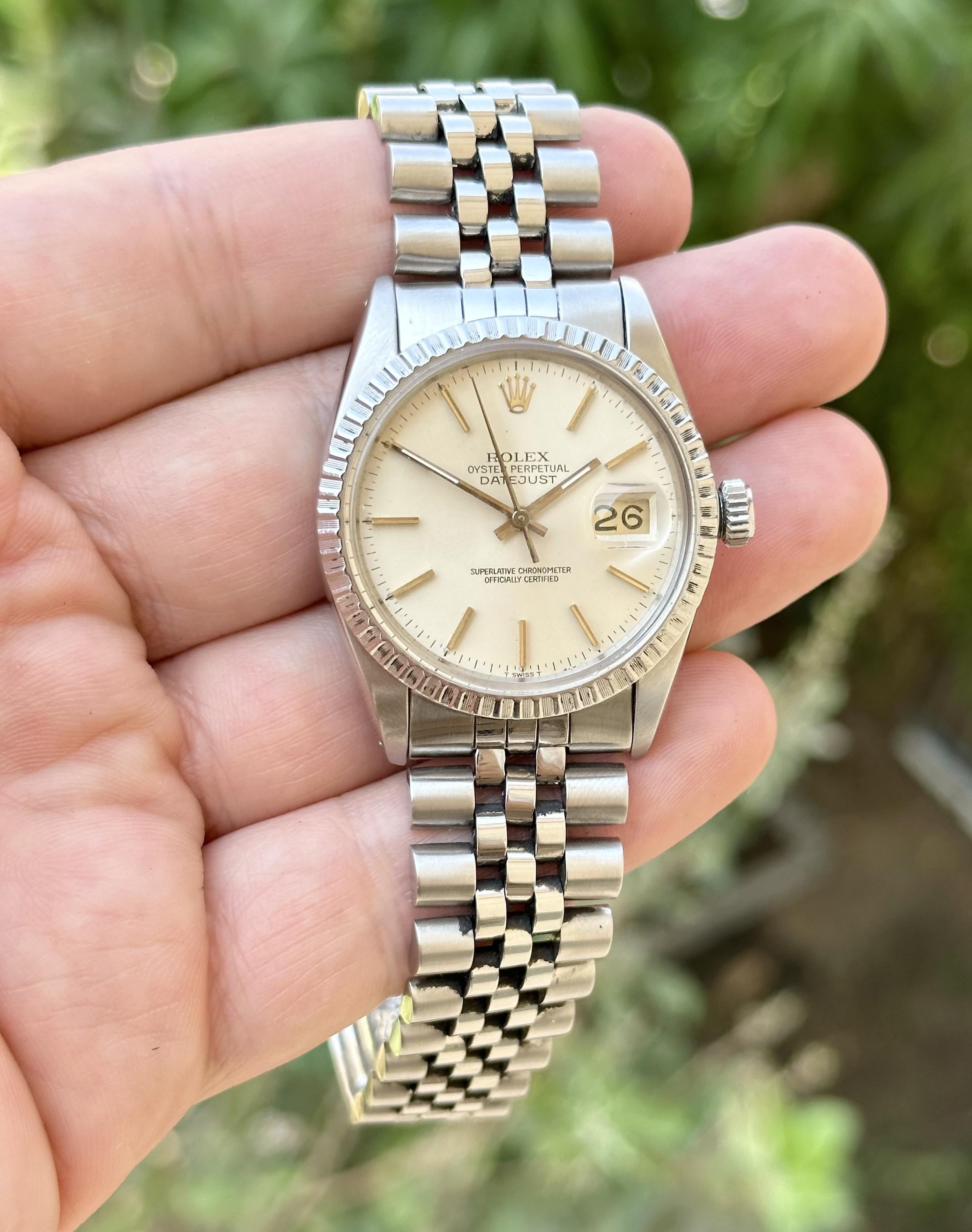 Rolex Oyster Perpetual Datejust 36 Silver Dial Stainless Steel and 18K  Yellow Gold Jubilee Bracelet Automatic Ladies Watch 116243SSJ