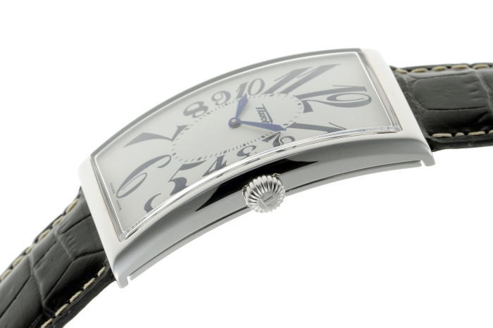 TISSOT Tissot Rectangular Banana Watch Quartz Z181 Silver Dial SS [Used]  [Watch] 2010221 | WatchCharts Marketplace