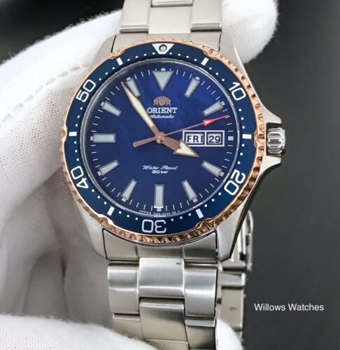 orient mako iii blue