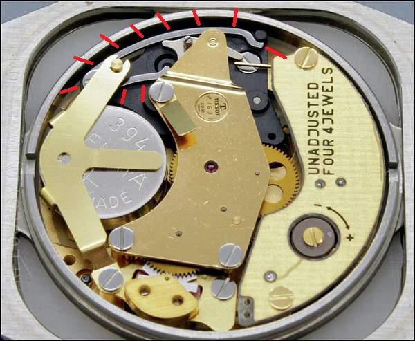 Pièce Détachée Pour Mouvement De Montre Tissot - Référence 2031, Neuf Sans Étiquette