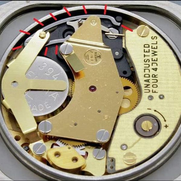 AS 1560 1590 1595 Part 443 Tirette Winkelhebel Setting lever Tiretto