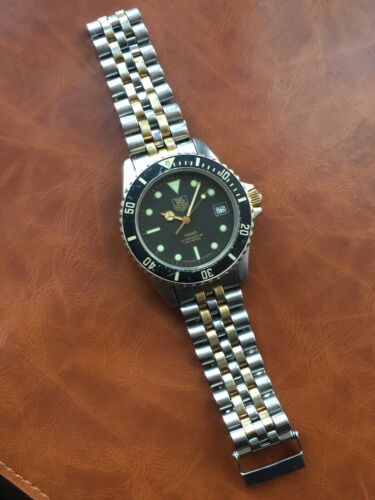 Vintage Tag Heuer 1000 Professional Men's Watch 980.020N Submariner Diver  Wolfie | WatchCharts