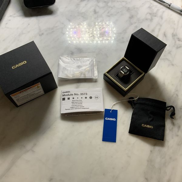 Casio Ring Watch CRW001-1 50th Anniversary â NEW & IN HAND â FAST SHIP ...