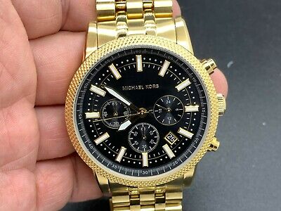 MICHAEL KORS MK 8629 CHRONOGRAPH 24 HOURS DUAL TIME DATE QUARTZ MEN S WATCH WatchCharts Marketplace