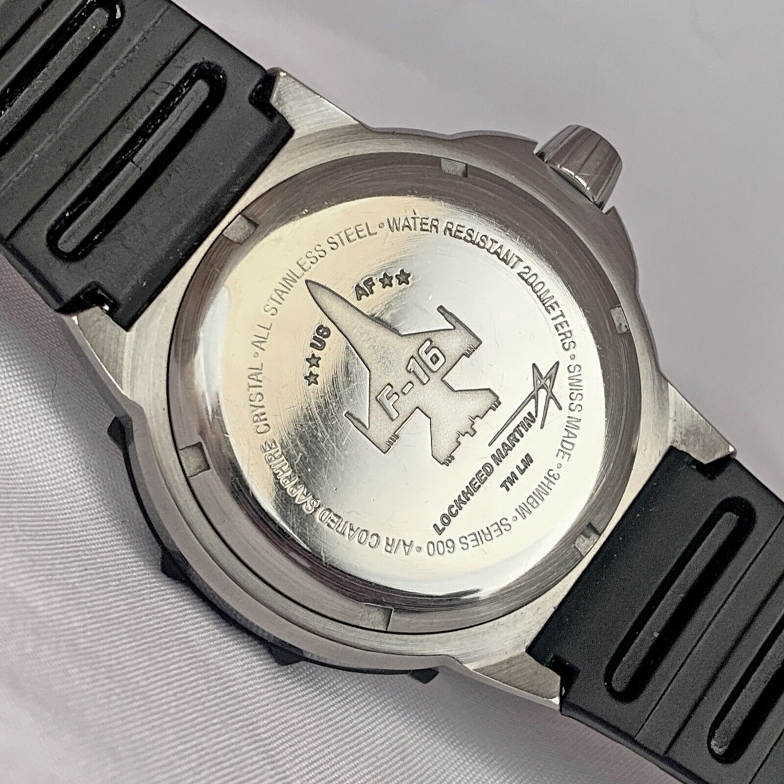 Luminox F-16 Dive Field Watch 600 US AF Lockheed Martin Luminox F-16 Dive Field Watch 600 US AF Lockheed Martin