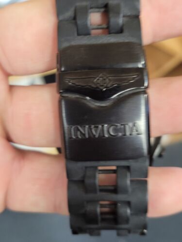 Invicta Watch Seaspider Chronograph triple black Running model 22454 WatchCharts Marketplace