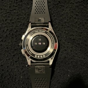 TAG Heuer Connected - Steel Case 45 mm - Black Rubber Band - SBG8A12.BT6219