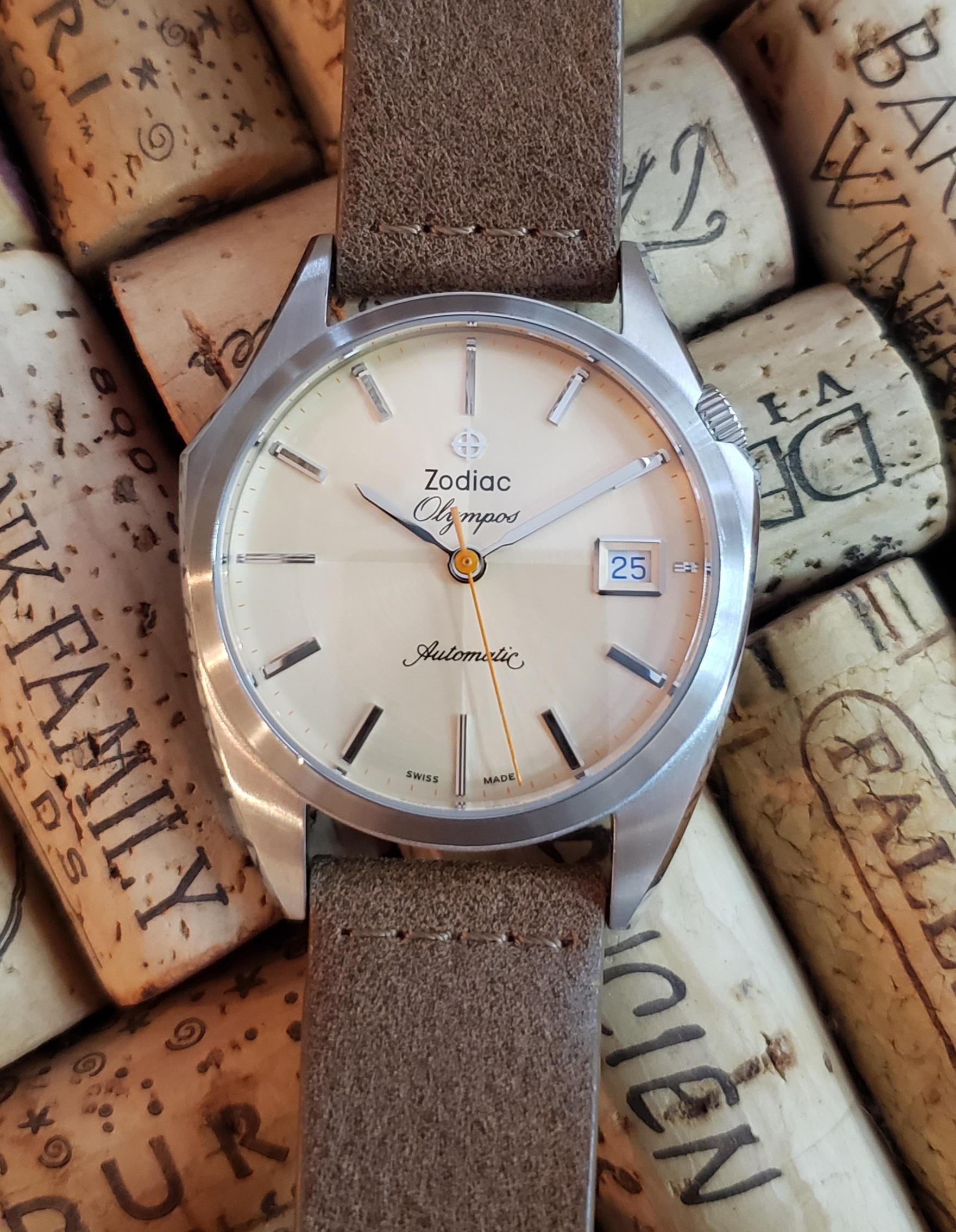 WTS] Zodiac Olympos Re-issue: Champagne Dial (ZO9702