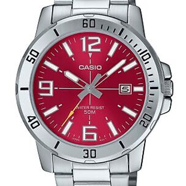 CASIO VNTG ROUND MOP DIAL main image 0