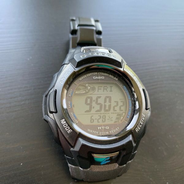 CASIO G-SHOCK MTG-910D Solar Digital Watch | WatchCharts