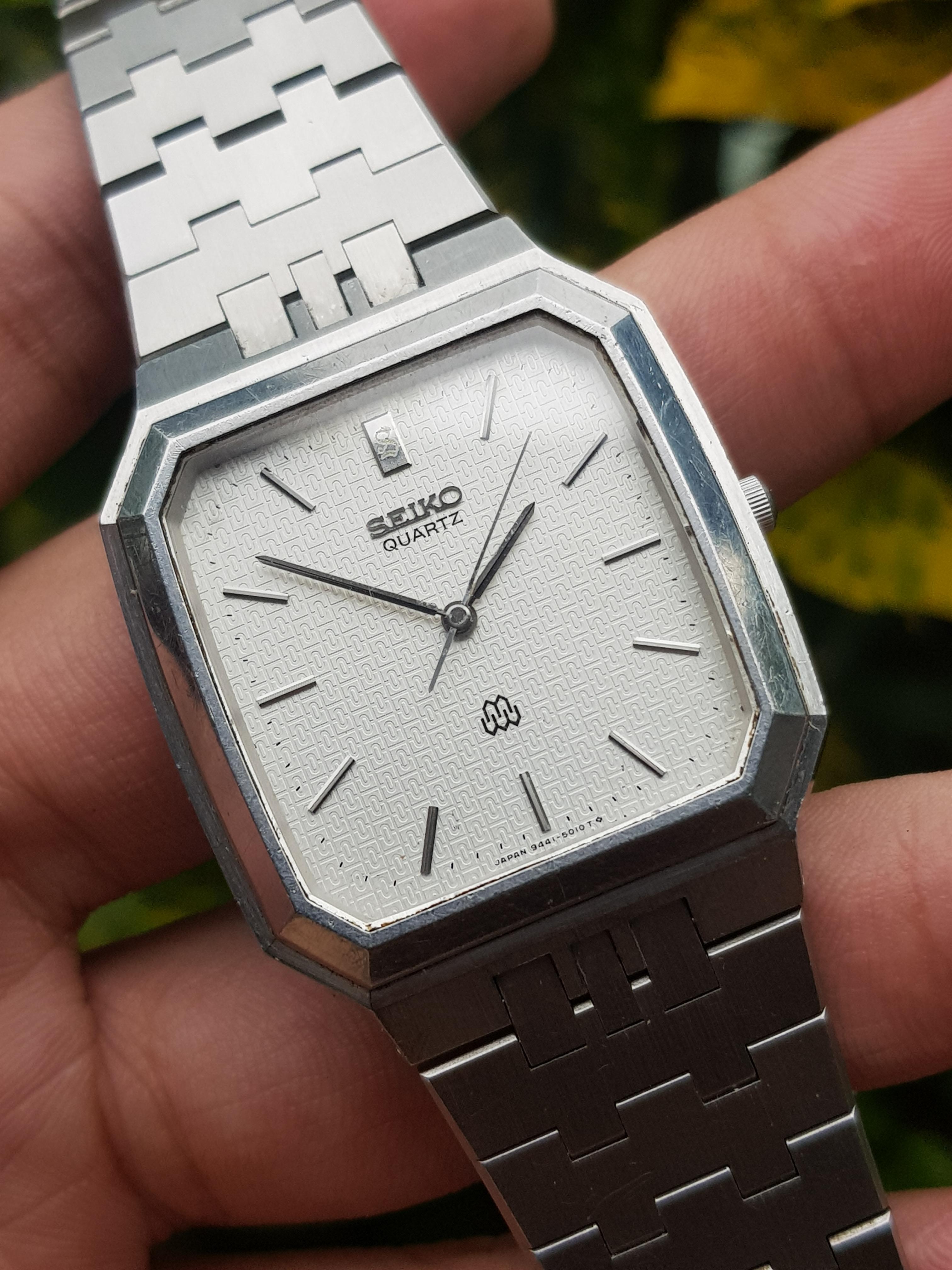 SEIKO TWIN QUARTZ 9641-5010 メンズクォーツウォッチ - 時計