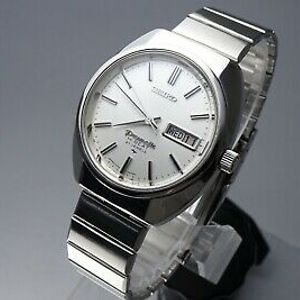 Vintage 1970 JAPAN SEIKO PRESMATIC WEEKDATER 5146-7040 27Jewels
