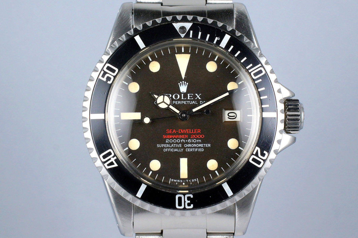 rolex double red price
