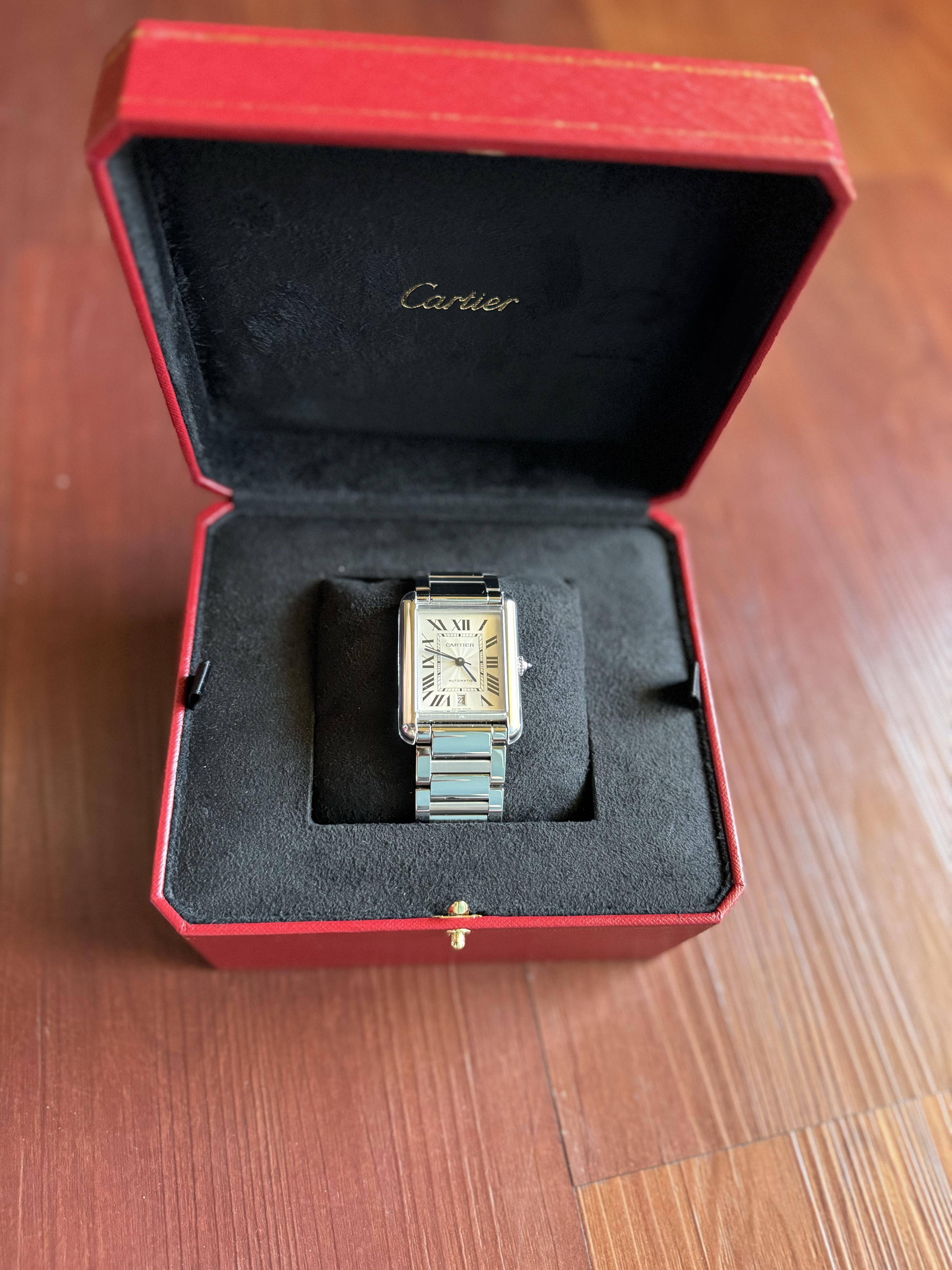 WTS Cartier Tank Must XL Automatic WSTA0053 3 900