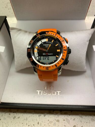tissot sea touch orange
