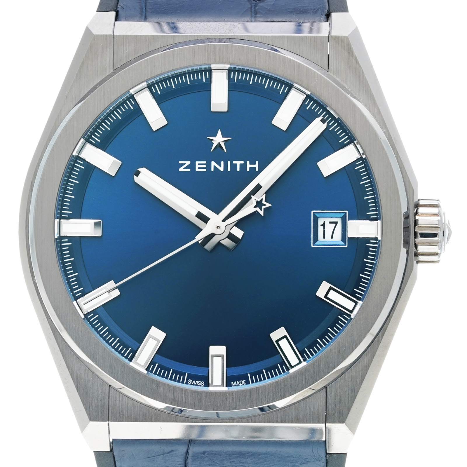 Zenith Defy Classic Skeleton Dial Titanium Mens Watch 95.9000.670