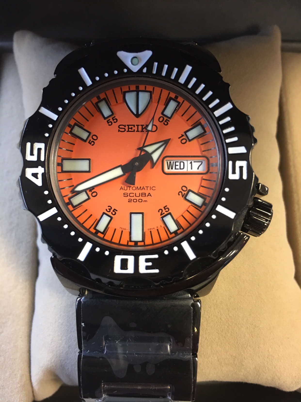 Seiko szen009 Night Monster LNIB WatchCharts Marketplace