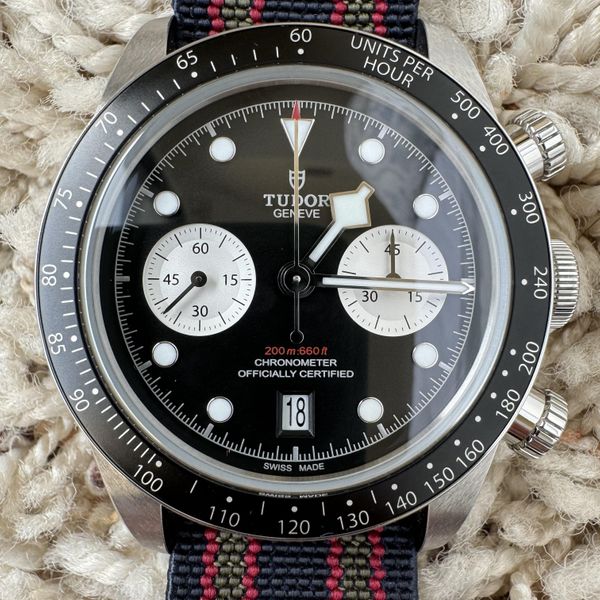 [WTS/WTT] Black Bay Chrono Reverse Panda, near mint full kit with extra ...