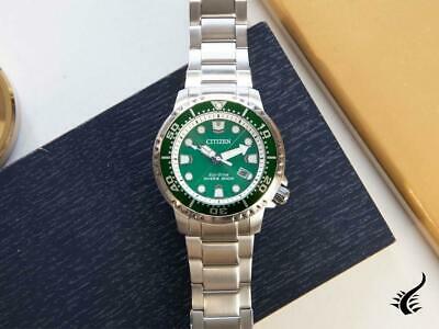 Citizen Promaster Quartz Watch, Eco Drive E168, 44 mm, Green, 20