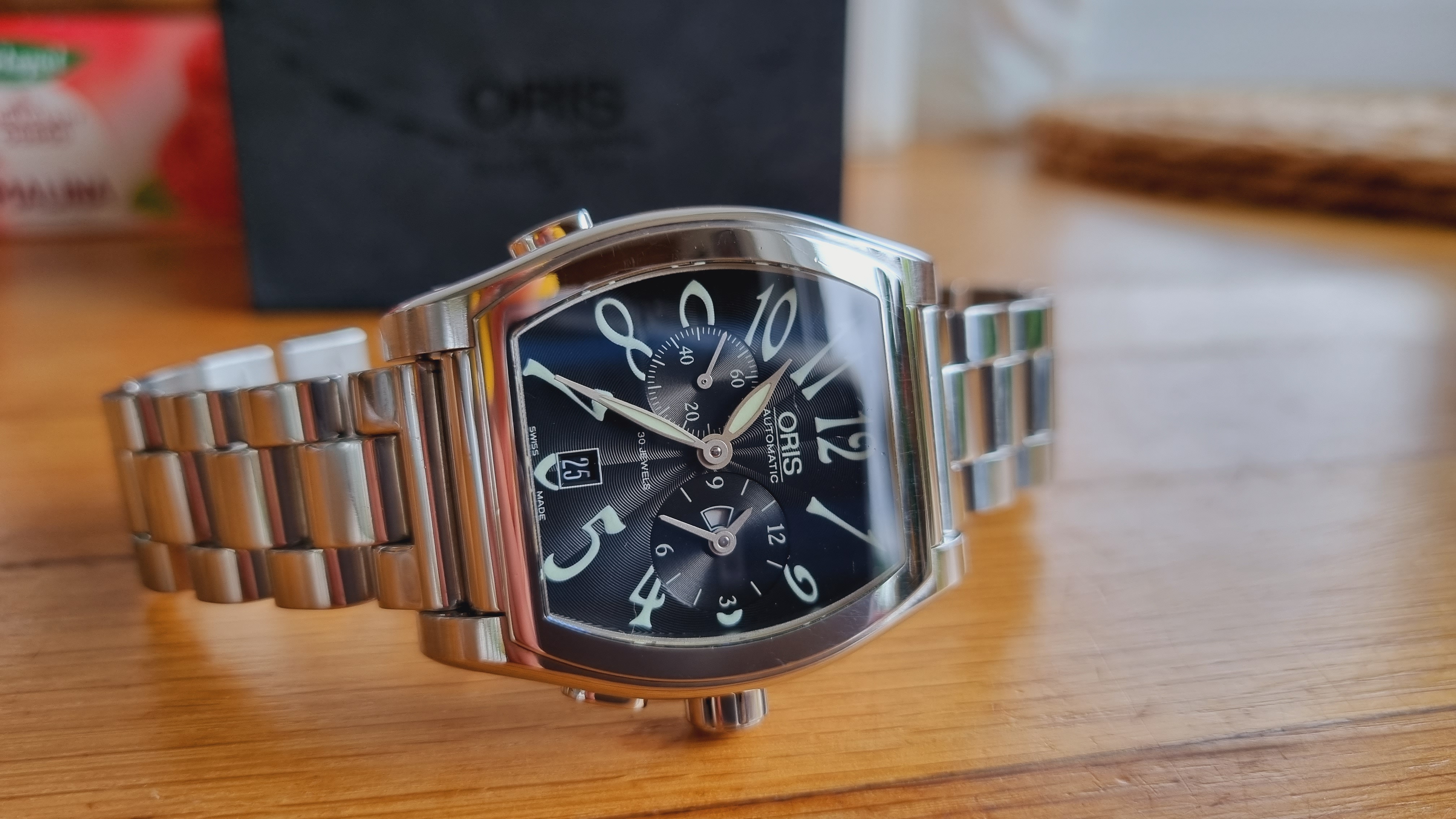 WTS Oris Tonneau Worldtimer 01 690 7540 4064 RARE 750 WatchCharts