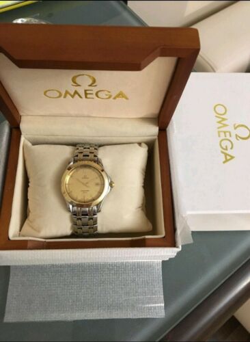 OMEGA SEAMASTER 120M STEEL & GOLD QUARTZ WRISTWATCH MODEL NO