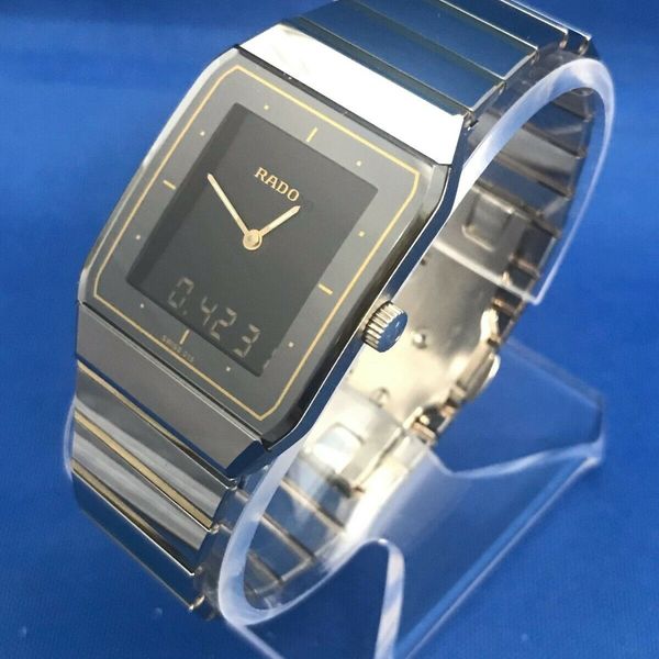 Rado Diastar Ana/Digi Ceramic Scratch Proof 193.0365.3 Quartz