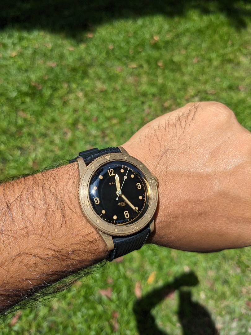 Baltic AQUASCAPHE BRONZE BLACK | WatchCharts Marketplace