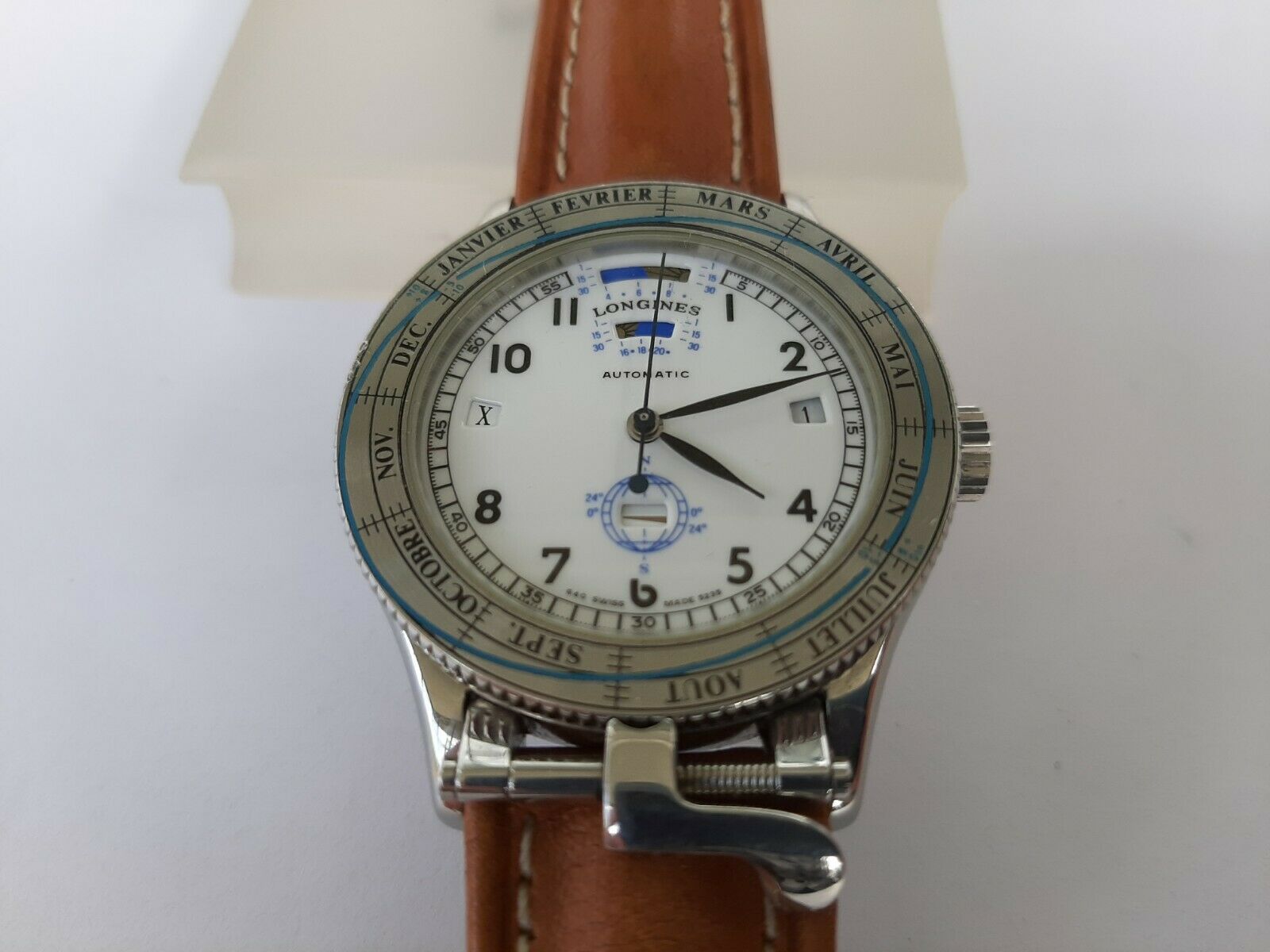 Longines Ephemerides Solaires Automatic Cal L640.1 Ref 5235