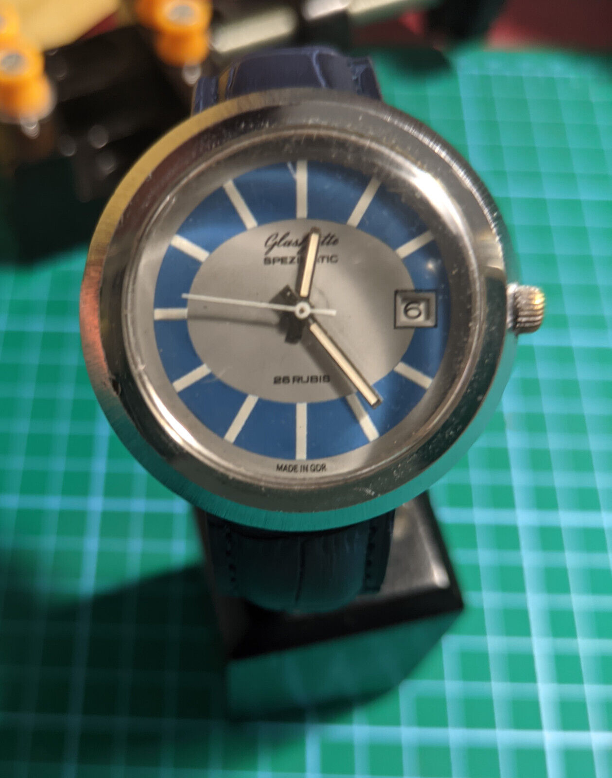 zegarki glashutte spezimatic 26 rubis