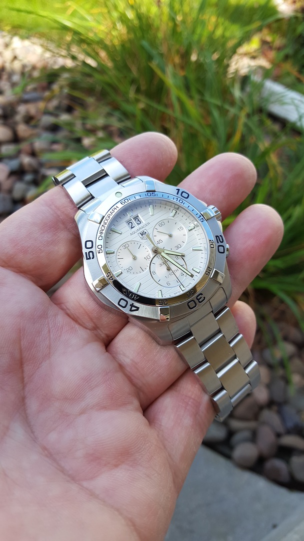 Really 899 for a NEW Tag Heuer AQUARACER 43mm quartz