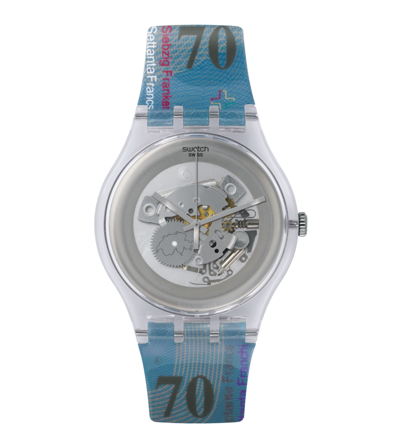 Swatch Septante Blue (SUOZ181) Market Price | WatchCharts