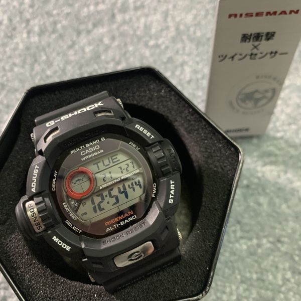 [WTS] Casio G Shock GW9200 "riseman" + JDM riseman display ...