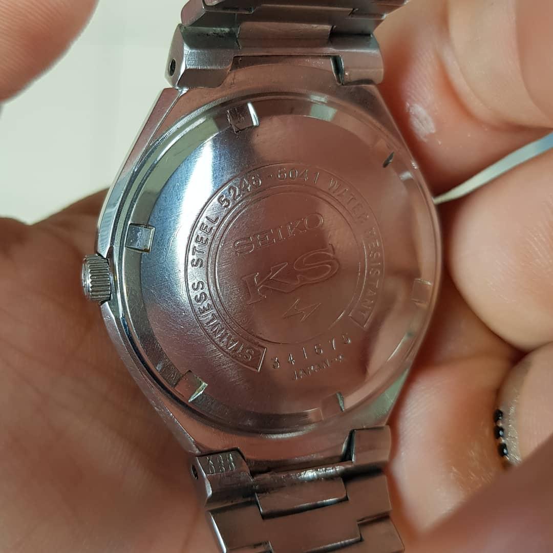 OH済み SEIKO KS KingSeiko VANAC 5246-6041 WTS] King Seiko Vanac