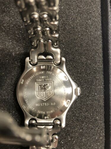 Tag Heuer Professional WG 1213 KO Stainless Steel Quartz Watch