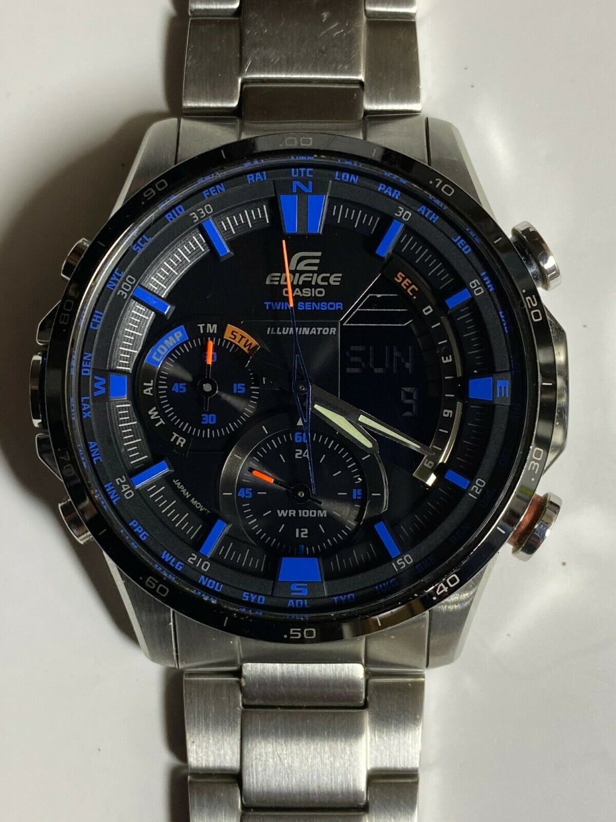 Casio Edifice ERA 300 DB 1AZVER Gents Watch WatchCharts Marketplace