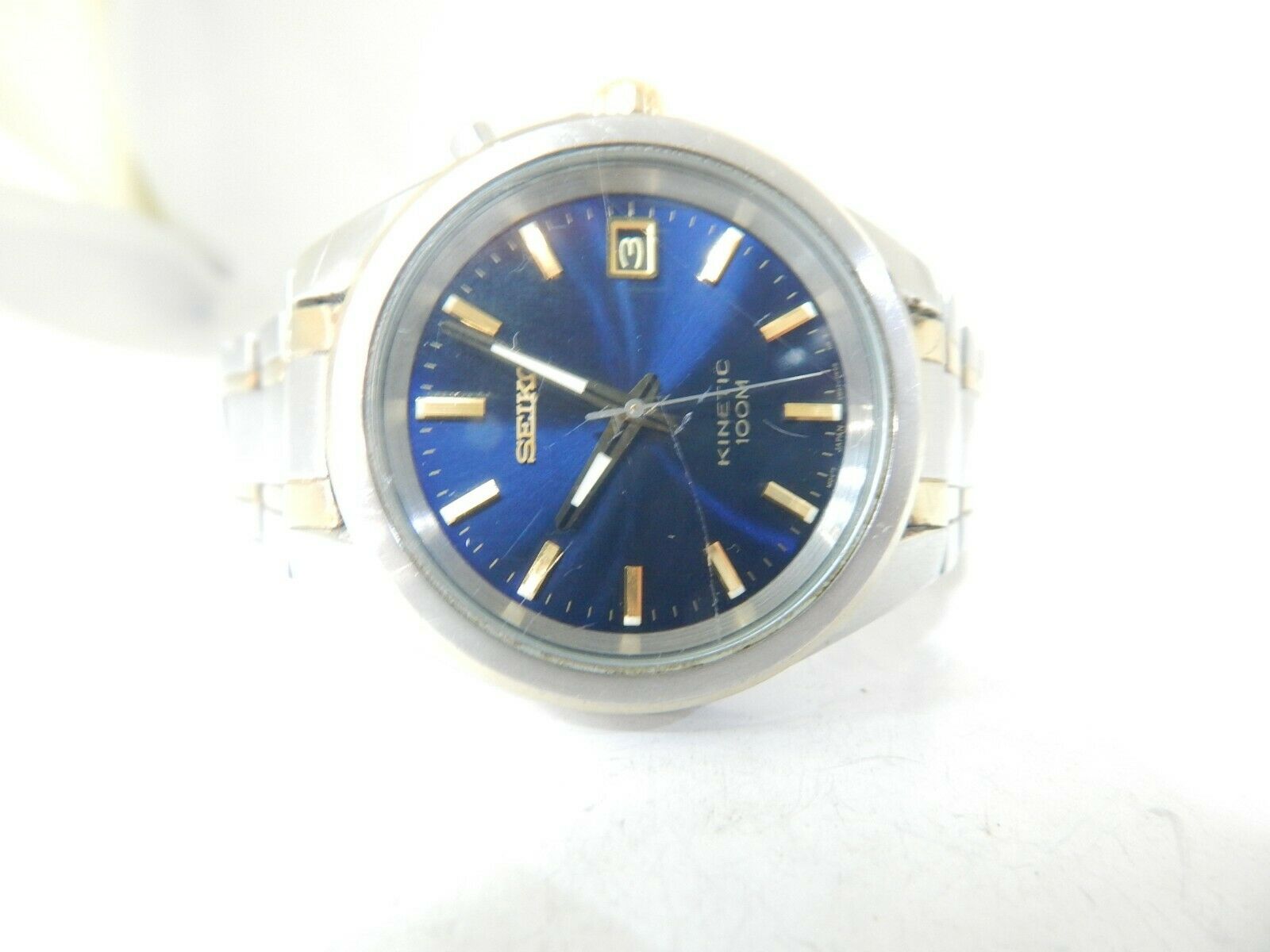 Seiko Kinetic 5M62-0D50 Ref: SKA113P1 Men's Watch Boxed