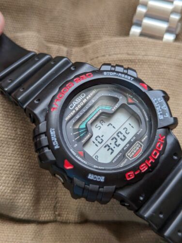 Vintage 1990 CASIO G-Shock DW-6000 (Module 904) 1/1000th sec