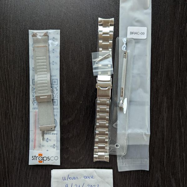 [WTS] StrapsCo 19mm Mesh Band & Islander 20mm SRPE Bracelets