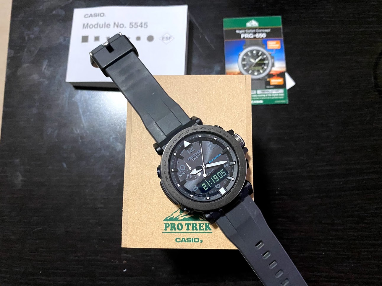 casio protrek 5545