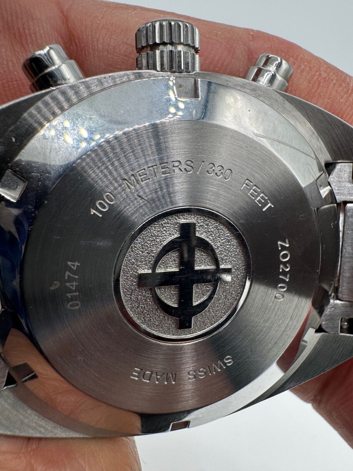 Zodiac Quartz Chronograph Z02700 100 meters Saphire crystal
