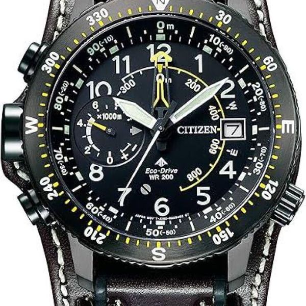 CITIZEN PROMASTER Eco-Drive Land BN4055-27E Altichron Solar Men's Watch ...