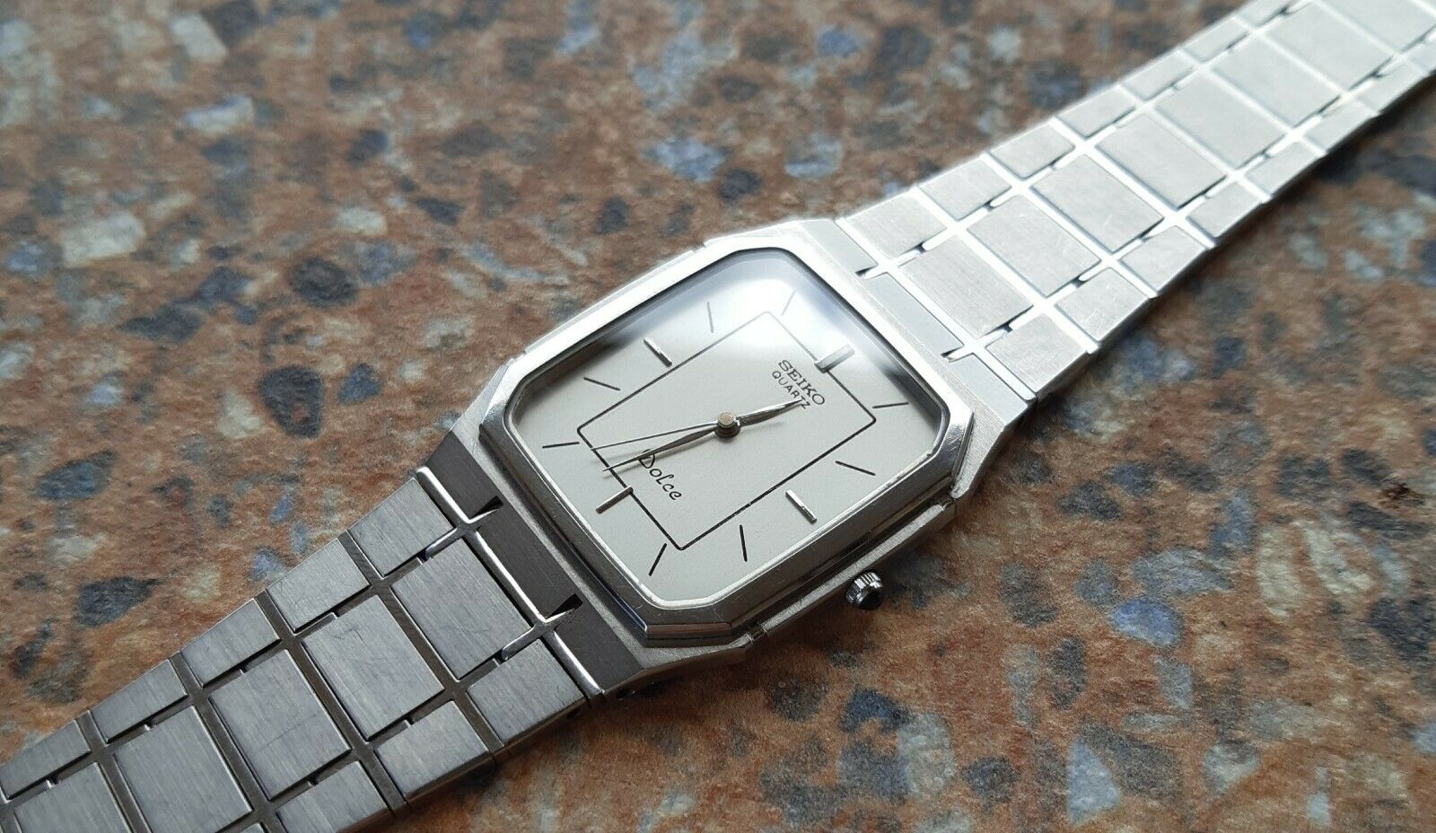 SEIKO Dolce セイコー ドルチェ スクエア コンビ クオーツ 時計