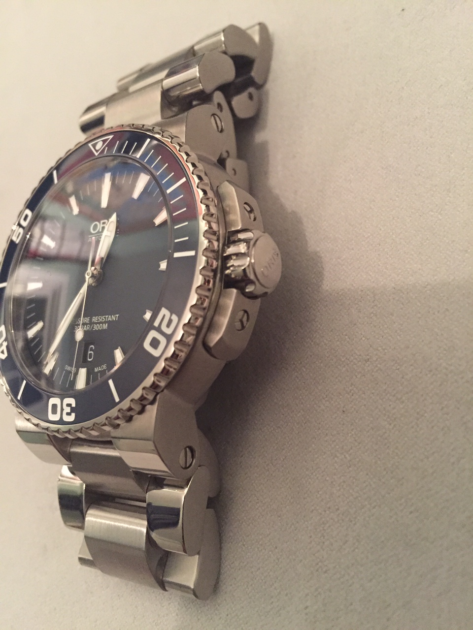 Sinn 856 UTC Oris Aquis Date blue 43mm seiko skx007