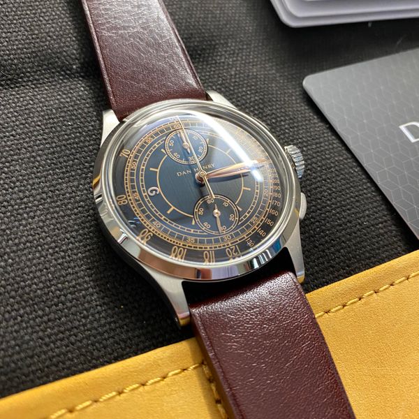 Montre Dan Henry 1937 édition Limitée #0014/1937 – Chronographe Quartz, Boîtier Acier 38mm – Neuf Avec Boîte
