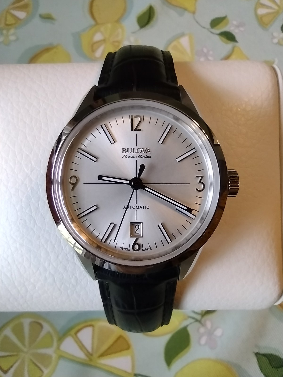Bulova アキュスイス 人気モデル メンズ 腕時計 63B176