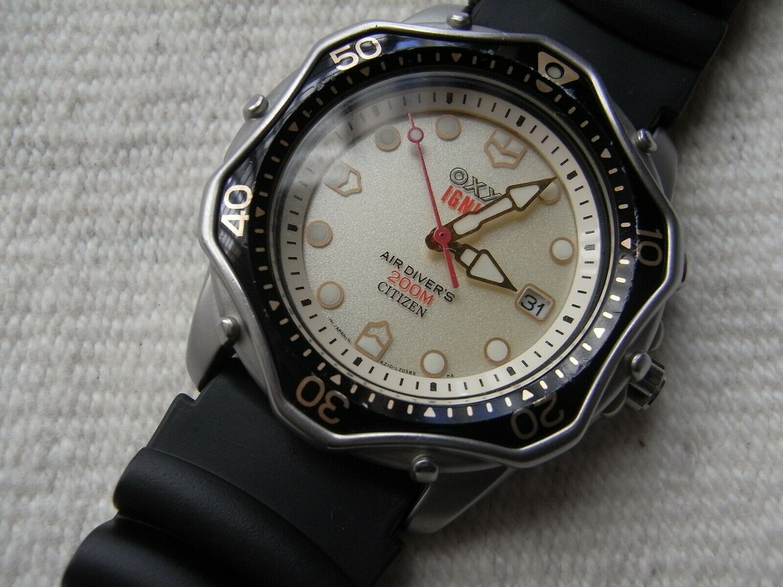 ボトムスス単品 CITIZEN oxy Air Diver's 200m メンズ 腕時計 - 通販