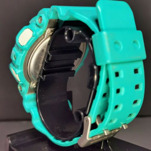 Casio G-Shock GA-110SN-3A GA-110 Turquoise Blue and White Analogue
